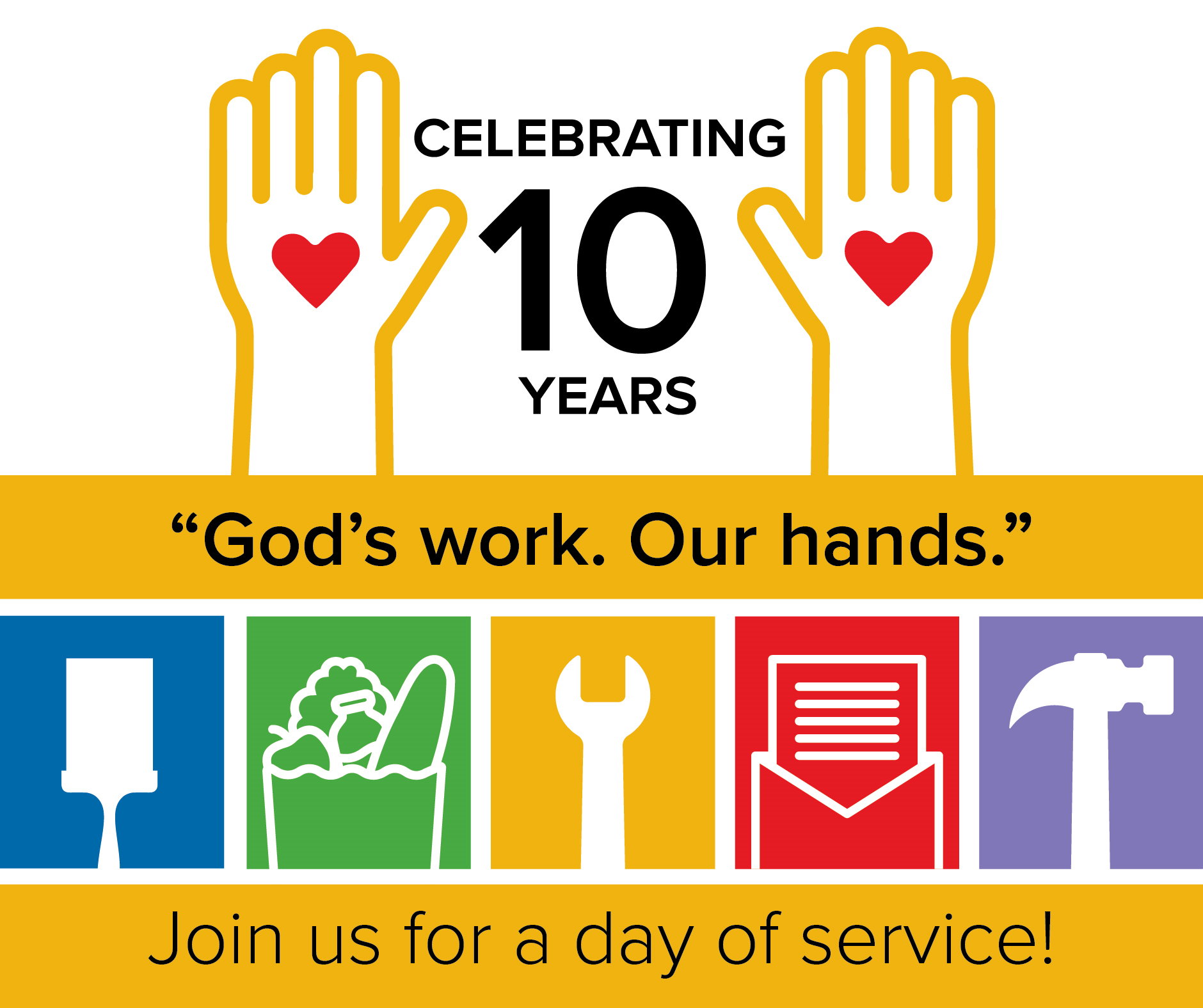 God's work. Our hands.” Sunday - Evangelical Lutheran Church in